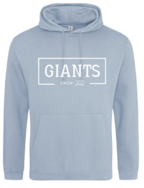 HOODIE 'GIANTS' DUSTY BLUE VOLWASSENEN