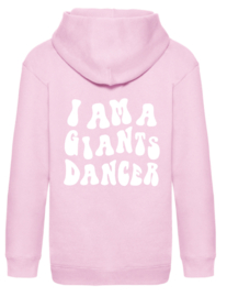 HOODIE 'I am a Giants dancer' Light Pink