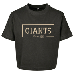 CROP T-SHIRT KIDS GOLD