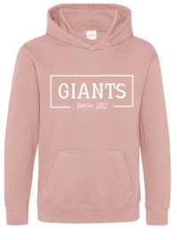 HOODIE 'GIANTS' DUSTY PINK KIDS