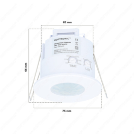 PIR bewegingssensor 360° 600Watt - Hoftronic