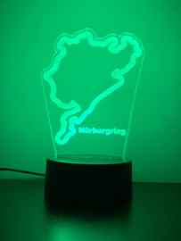 Nürburgring  circuit led lamp