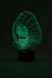 Skull led lamp