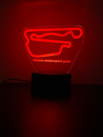 Adams motorsport park led lamp