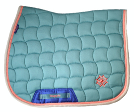 Groenblauw Zadeldekje