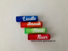 Lippenbalsem met naam