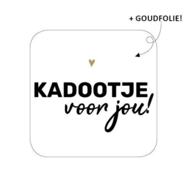 Wensetiket Kadootje voor jou!