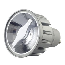 LED GU10 Zilver 5 Watt COB 2700K 24° CRI>92