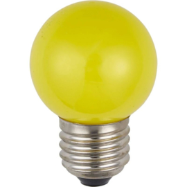 Led kogellamp E27 geel