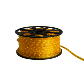 Led lichtslang 50mtr 230V amber/geel