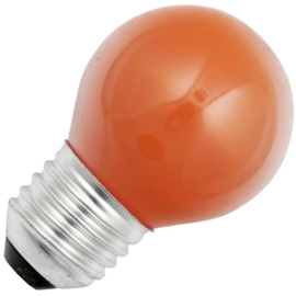 Led kogellamp E27 oranje
