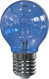 Led filament lamp G45/e27  blauw