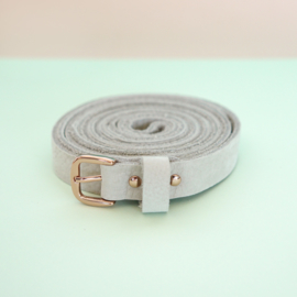 leather belt double