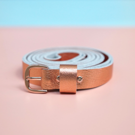 leather belt double