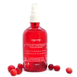 Conditioning Spray met hyaluron en cranberry  100ml - Uoga Uoga