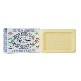 Extra Smooth Soap Lavender Olive 75g - La Fare 1789