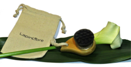 Gezichtsborstel Bamboo Charcoal - LapinLibre