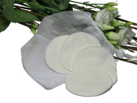 Ecologische make-up pads van bamboofleece