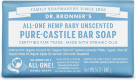 Pure Castille Bar Soap 140g - Dr. Bronner's