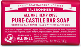 Pure Castille Bar Soap 140g - Dr. Bronner's