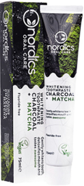 Charcoal Matcha Whitening Toothpaste 75ml - Nordics