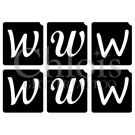 Letter W (MS 6) (1 pcs)