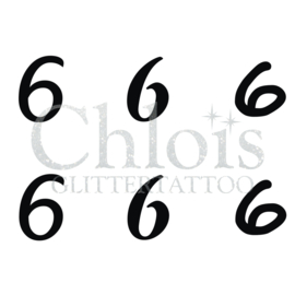 Number 6 (MS 6) (5 pcs)