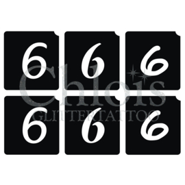 Number 6 (MS 6) (5 pcs)