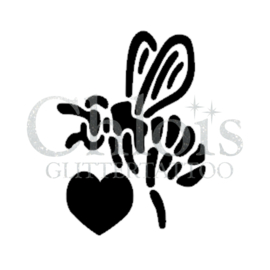 Heart Bee (5 pcs)