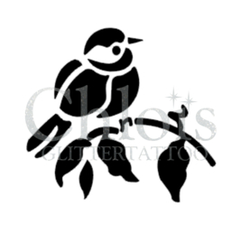 Bird on branch (5 pcs)