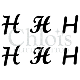 Letter H (MS 6) (1 pcs)