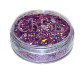 Chloïs Glitter Flakes Laser Peach 10 ml