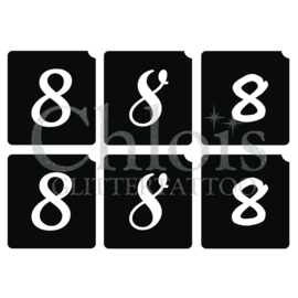 Number 8 (MS 6) (5 pcs)