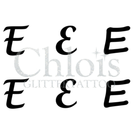 Letter E (MS 6) (1 pcs)