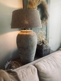 Stenen kruiklamp Light Grey L