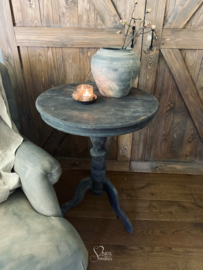 Teakhouten wijntafel