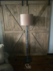 Lampenkap cilinder GEMSTONE oud roze Ø40x30 cm