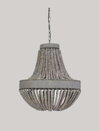 Hanglamp Luna kralen oud wit