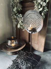 Iron spoon Candle roest L