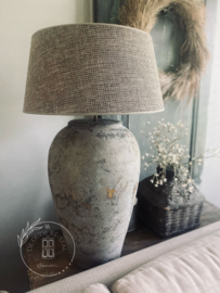 Stenen kruiklamp Light Grey L