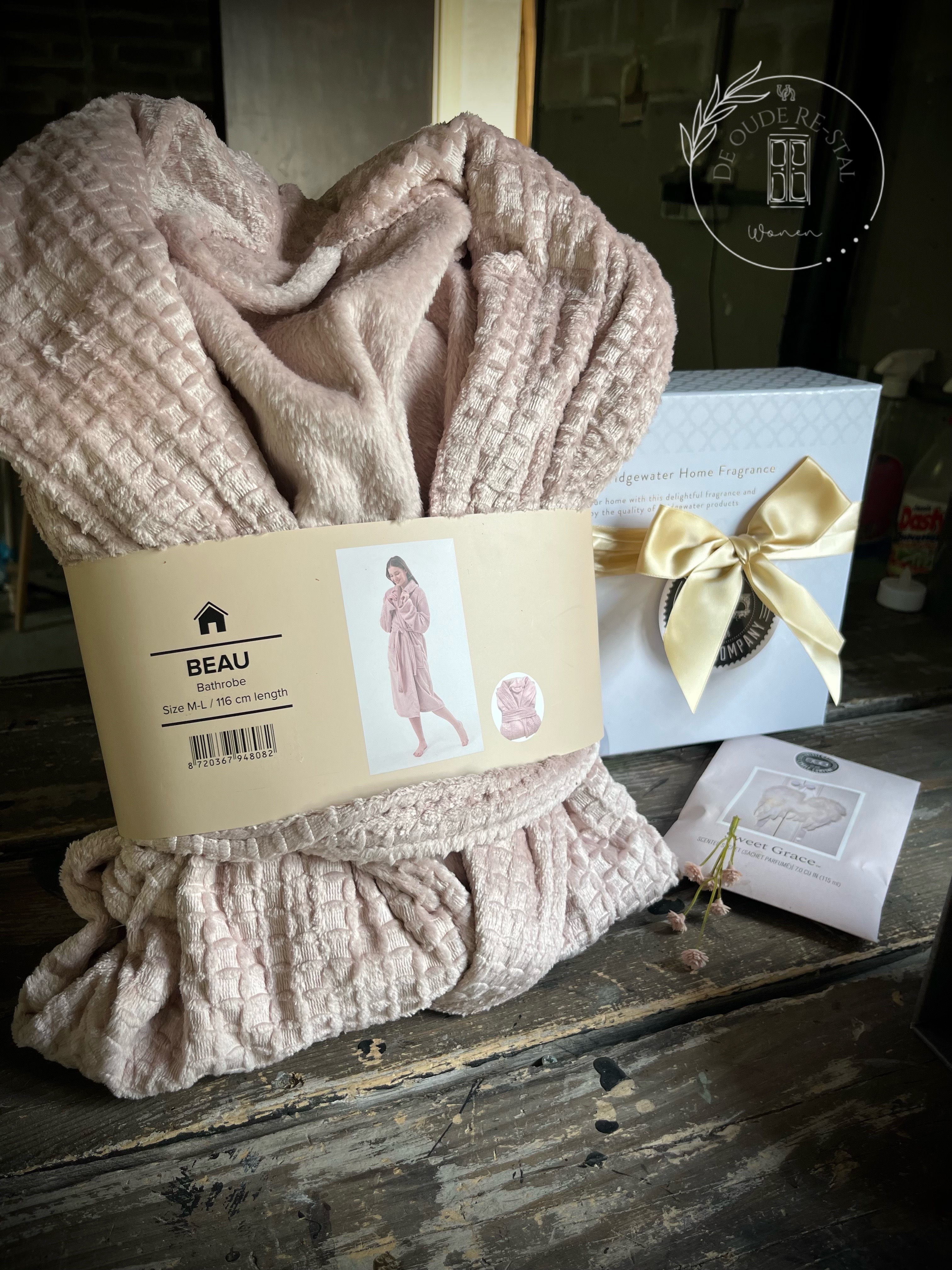 Giftset Bathtrobe en ‘Sweet Grace’ Bridgewater