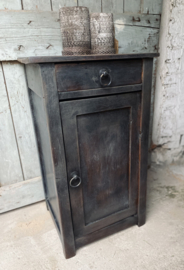 Meubelknop ring zwart