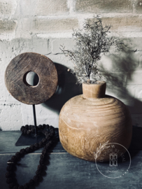 Houten vaas Walnut