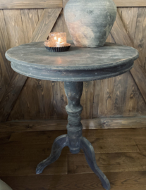 Teakhouten wijntafel