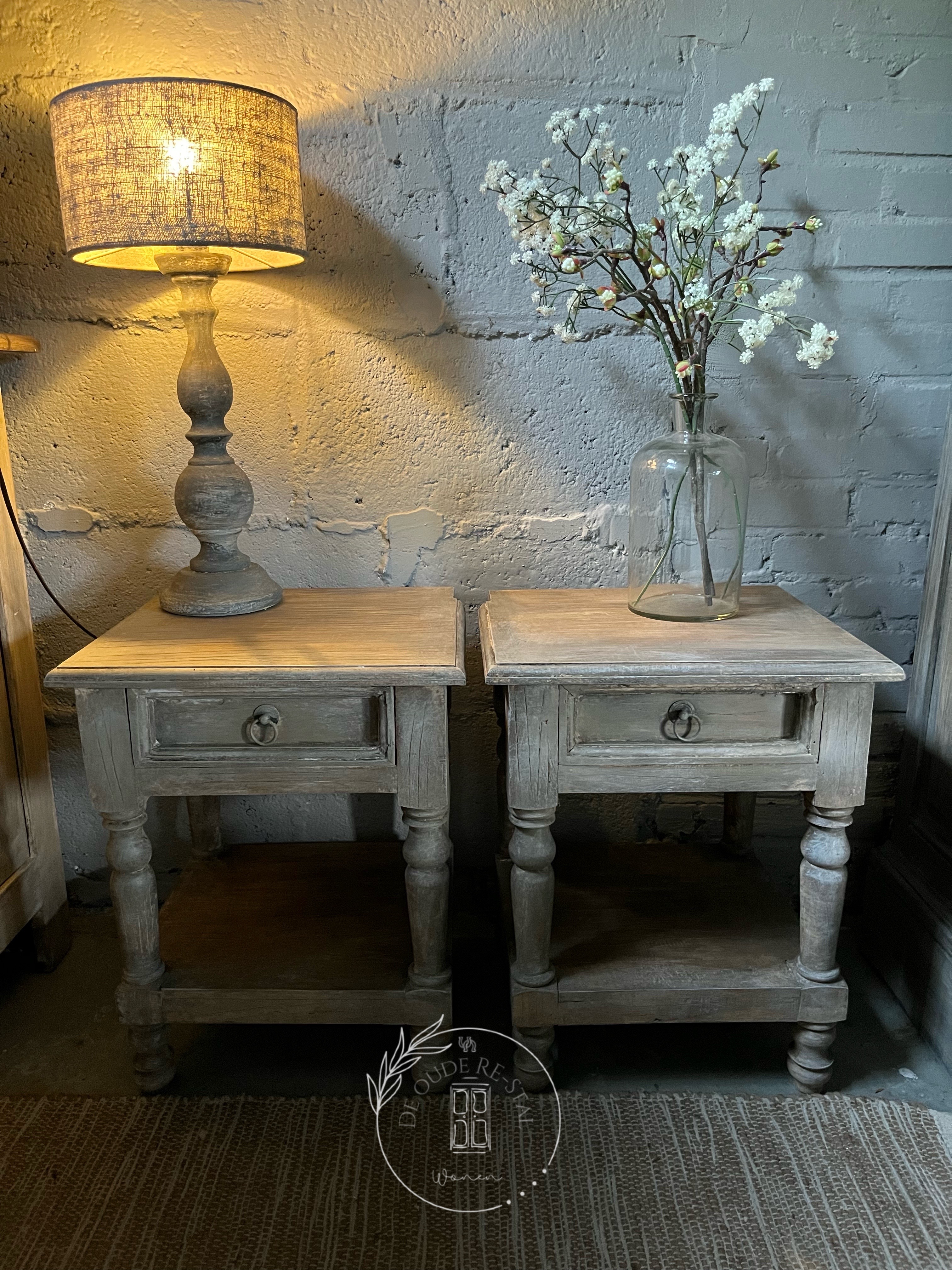 Cilinderkap shabby Ø25cm