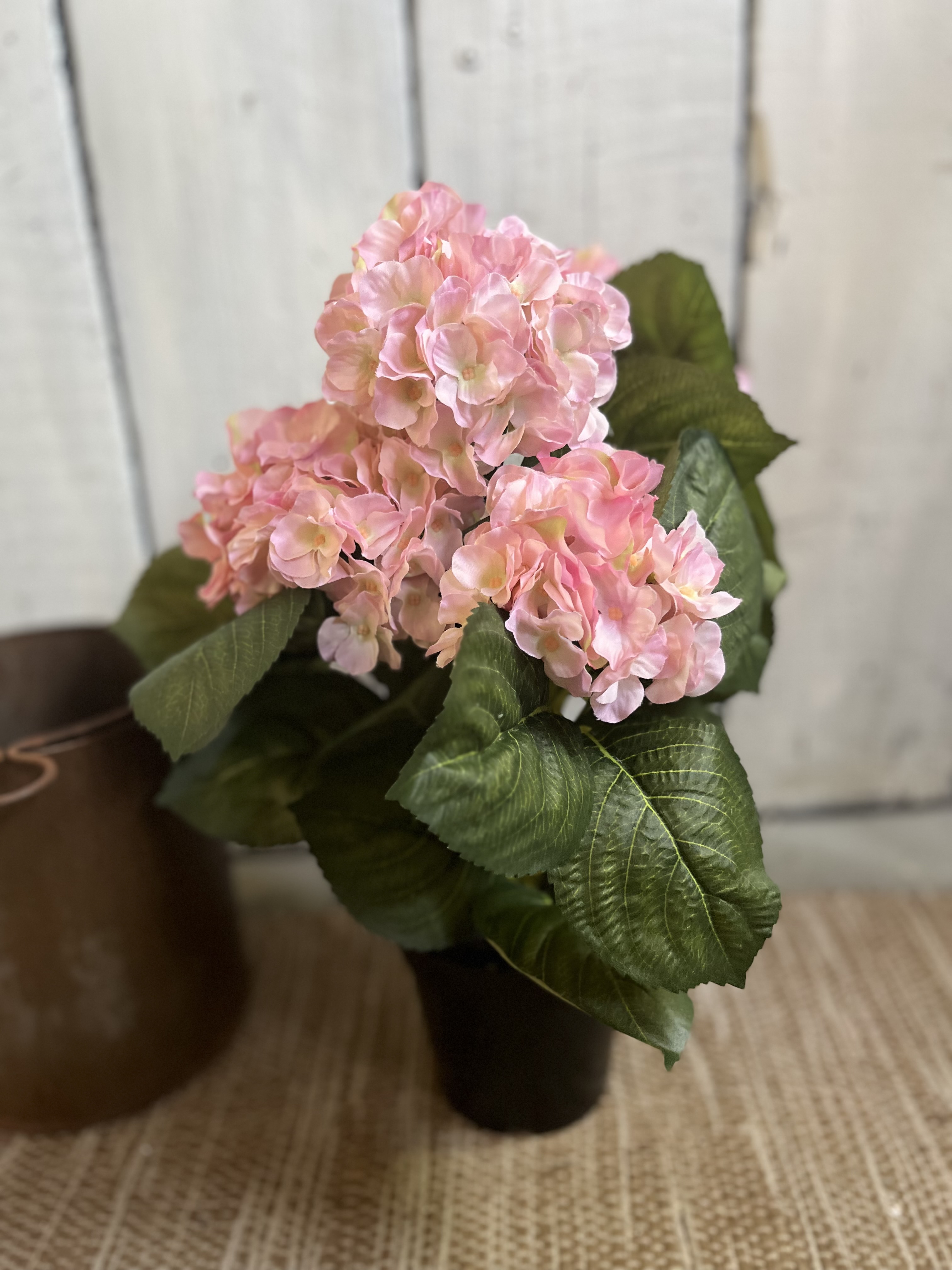 Kunstplant Hortensia rond