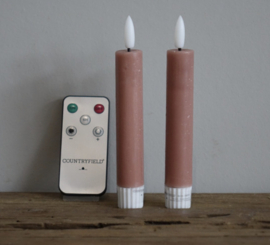 Dinerkaars LED S roze