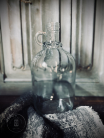 Glazen fles transparant
