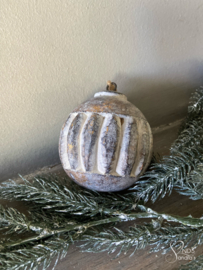 Kerstbal hout Ø 10 cm