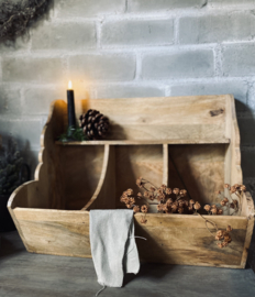 Houten gruttersbak